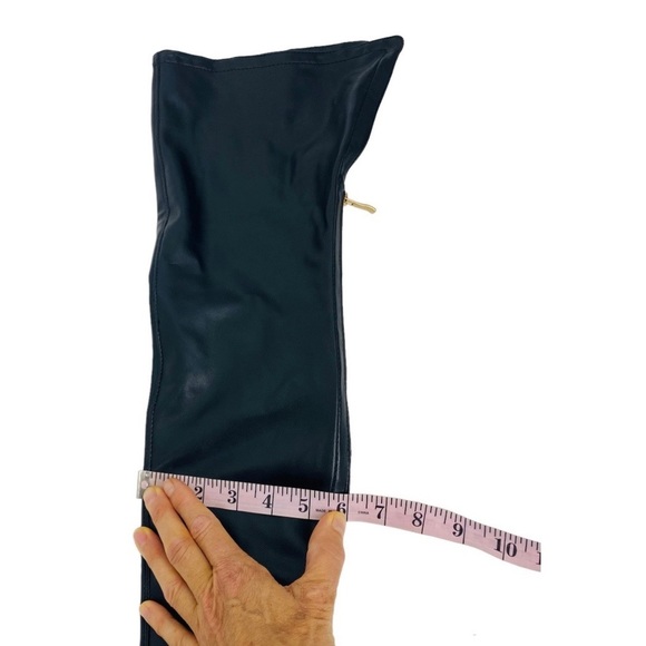 Azalea Wang Vegan Leather Thigh High Stiletto Boots 8​ - Picture 13 of 15